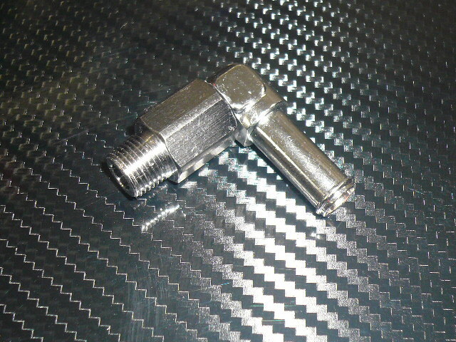 TRUST GReddy 自在ユニオン 8φ 1/8PT 90° 新品♪ 品番 11900622 トラスト 360度回転 自在ニップル 内径8φのホース用拍卖