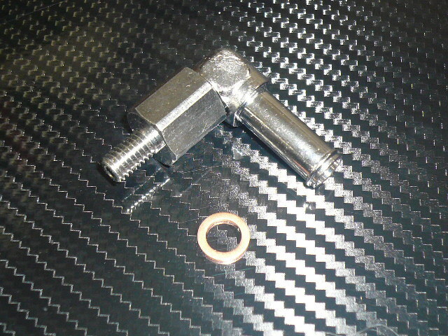 TRUST GReddy ブリーザータンク オプションパーツ 8φ M6 90° 新品♪ 品番 11900626 トラスト 360度 自在ニップル 内径8φのホース用拍卖