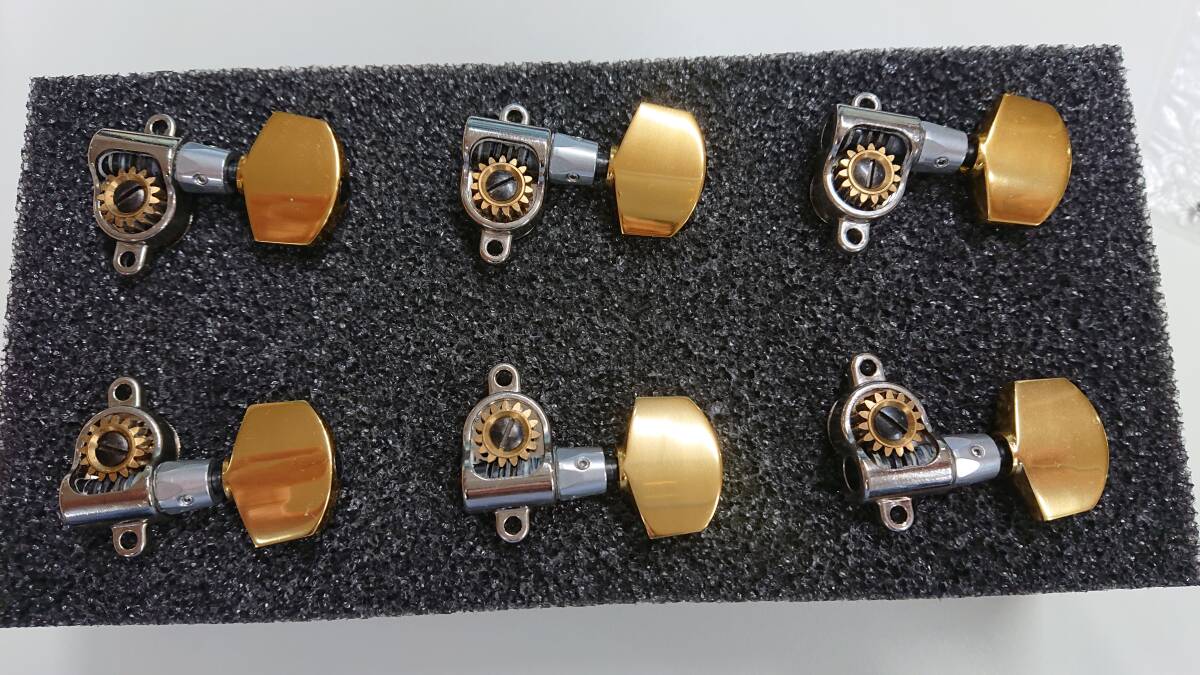 PRS(ポールリードスミス)Phase III Locking Tuners 純正品 6個セット拍卖