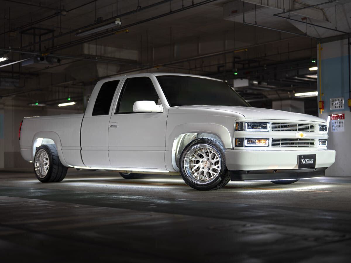 22インチ 4本セット T&T forged 鍛造 ホイール シボレー 全車種に対応 C1500 タホ サバーバン アストロ C10 K10 K1500 等にオーダーで作製 拍卖