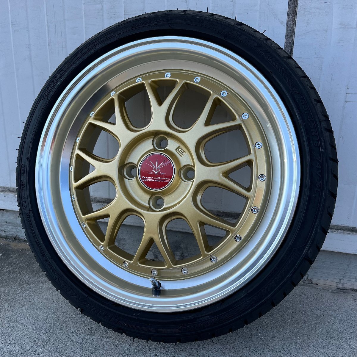 ダイハツ ムーブ 軽自動車 軽用 タイヤホイール 新品4本セット 16インチ BD00 KENDA ケンダ KR20 165/40R16 165/45R16拍卖