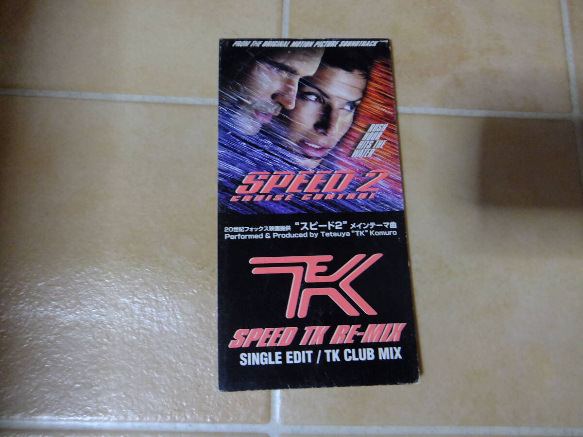 8㎝シングルCD●映画 スピード2 メインテーマ曲 SPEED TK RE-MIX拍卖