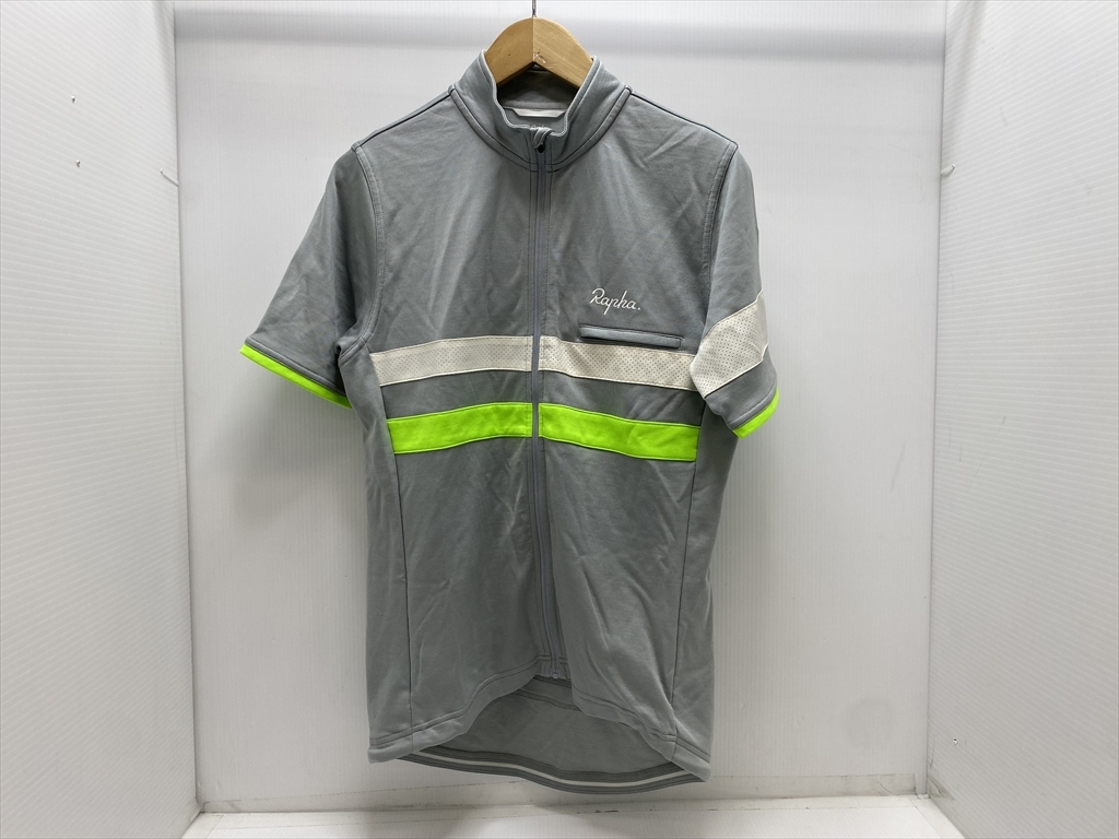 ★★ラファ Rapha ブルべジャージ BREVET JERSEY 半袖ジャージ Lサイズ グレー系拍卖