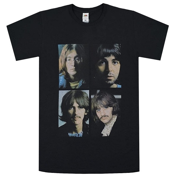 THE BEATLES ビートルズ White Album Faces Tシャツ Sサイズ オフィシャル拍卖