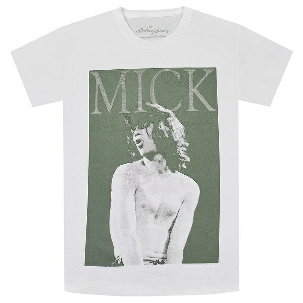 THE ROLLING STONES ローリングストーンズ Mick Photo Version2 Tシャツ XLサイズ オフィシャル拍卖