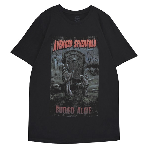AVENGED SEVENFOLD アヴェンジドセヴンフォールド Buried Alive Tour 2012 Tシャツ XLサイズ オフィシャル拍卖