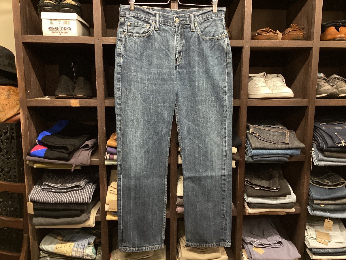 LEVI'S #514 SLIM STRAIGHT DENIM PANTS SIZE 33 リーバイス スリム ストレート デニム パンツ ジーンズ ジーパン拍卖