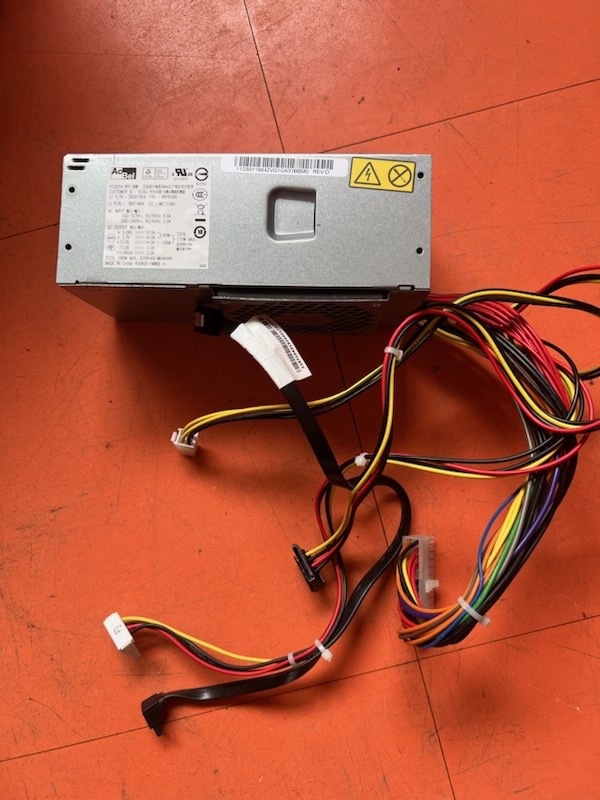 動作品 AcBel TFX電源ユニット 180W PC9059 PC電源 パソコン スリムタワー拍卖