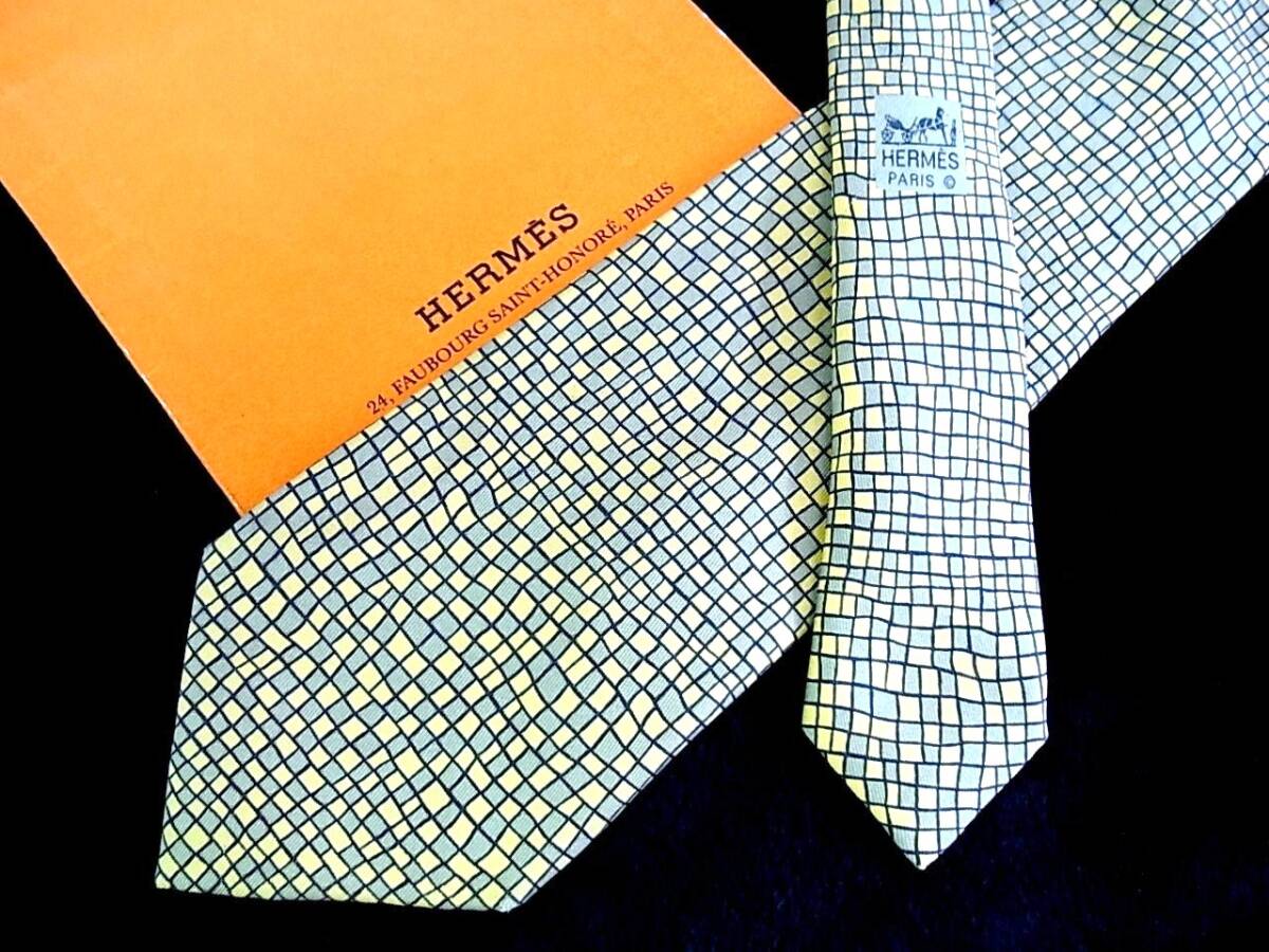 ◆SALE◆1587◆エルメス「HERMES」ネクタイ拍卖