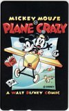 テレカ テレホンカード ミッキー&ミニー PLANE CRAZY DS002-0085拍卖