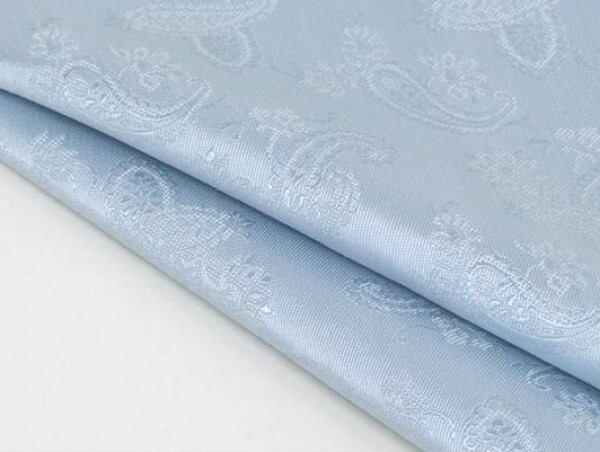 ◆日本製◆ポケットチーフ メンズ 結婚式◇ペイズリー シルク100%◇ジャガード織◇スカイブルーメール便可拍卖