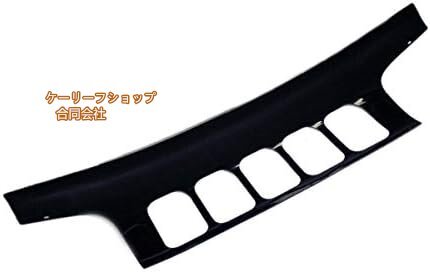 【ケーリーフショップ】JB23ジムニー用 バグガード ノーズブラ 1型~3型 ディフレクターフェアリング ボンネットグリル一体型 社外品拍卖