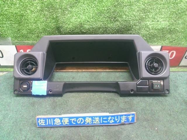 トヨタ 70ランクル 70系 ワイドZX FRPトップ HZJ74K 純正 メーターフード 55421-90K00 スイッチ付 傷・汚れ有り ビス穴有り 現状販売 中古拍卖