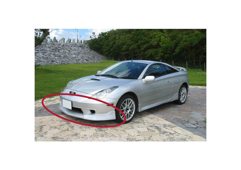 トヨタ セリカ ZZT前期用フロントハーフスポイラー単品拍卖