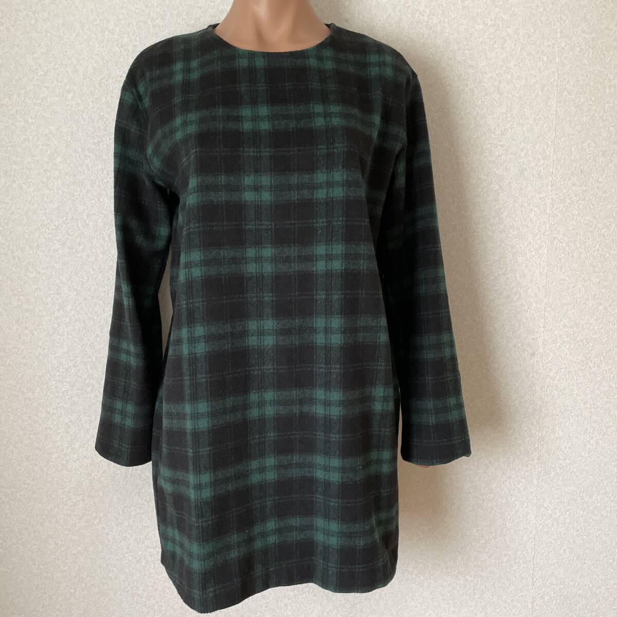 monomori チェック柄 ミニワンピース 拍卖