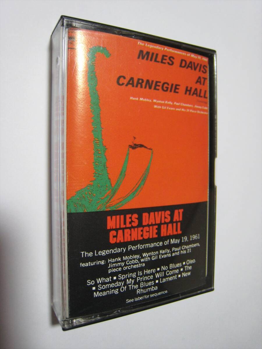 【カセットテープ】 MILES DAVIS / MILES DAVIS AT CARNEGIE HALL US版 マイルス・デイビス アット・カーネギー・ホール GIL EVANS拍卖