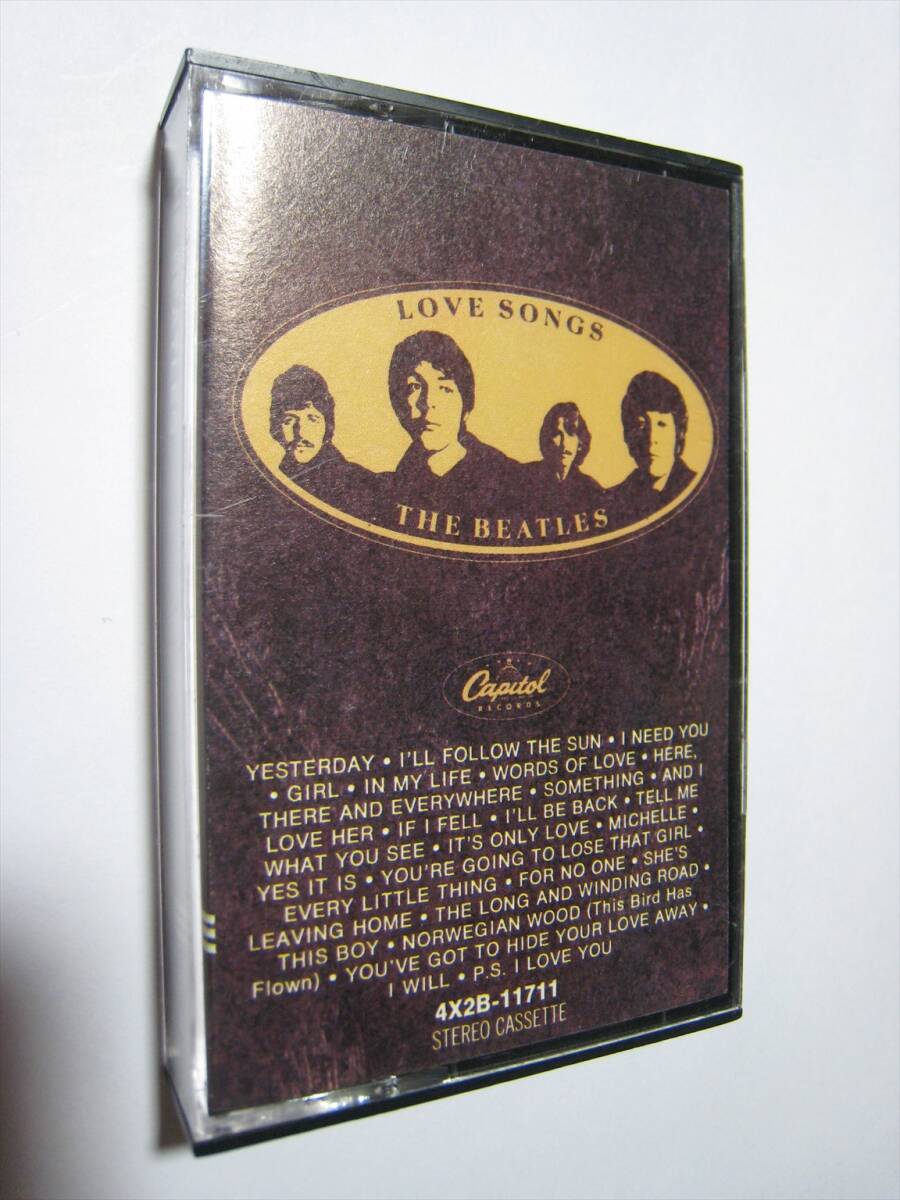 【カセットテープ】 THE BEATLES / LOVE SONGS US版 ザ・ビートルズ ラヴ・ソングス拍卖