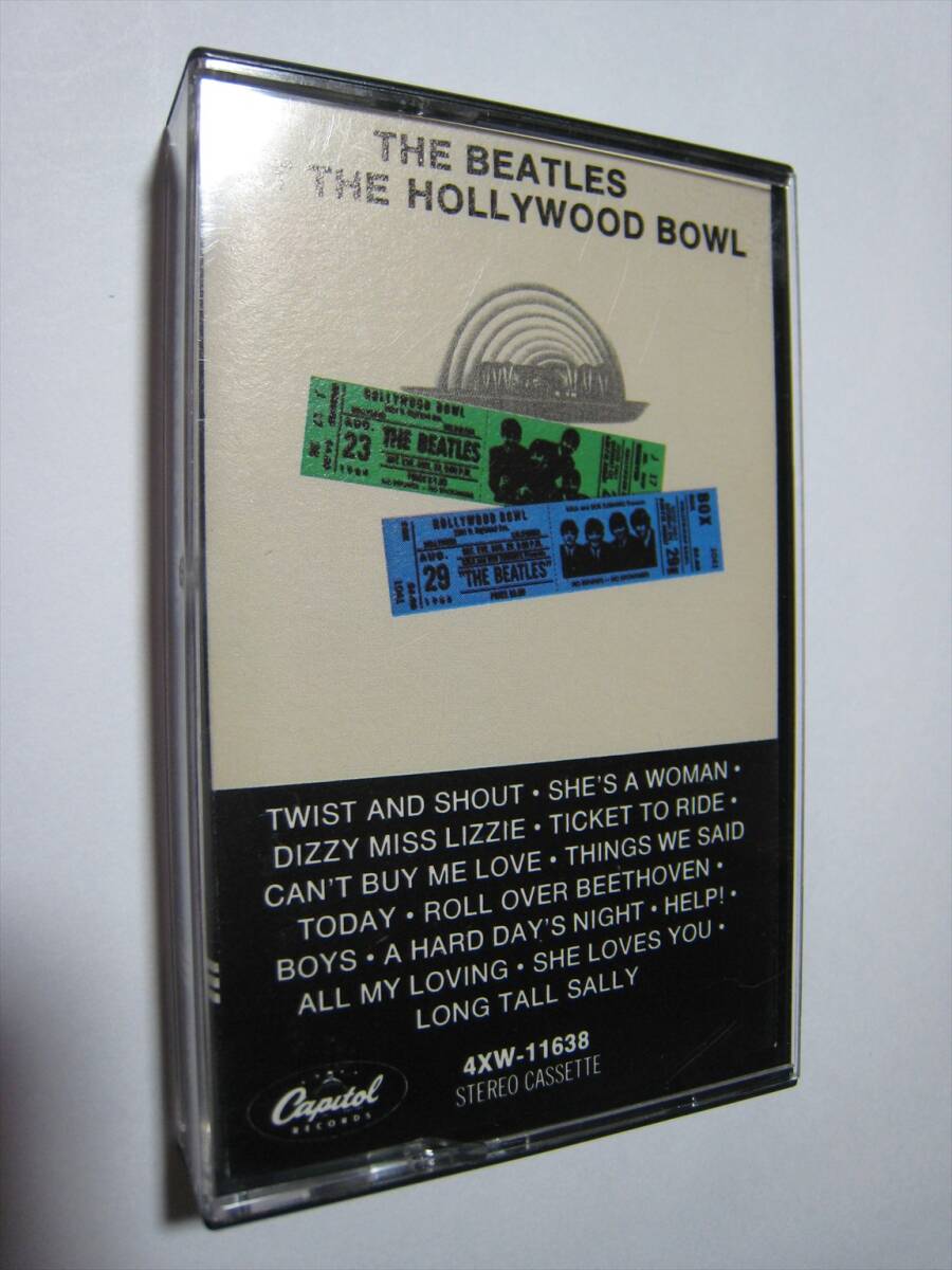 【カセットテープ】 THE BEATLES / AT THE HOLLYWOOD BOWL US版 ザ・ビートルズ スーパー・ライヴ! アット・ハリウッド・ボウル拍卖