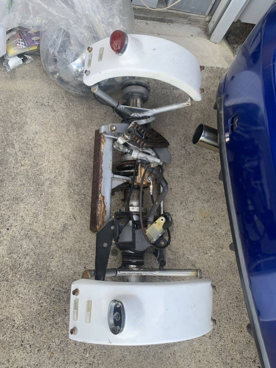 ホンダ エイプ 100 エイプ50 xr100モタード xr50モタード nsr50 ns50 トライク 三輪キット 一式 梱包サイズX拍卖