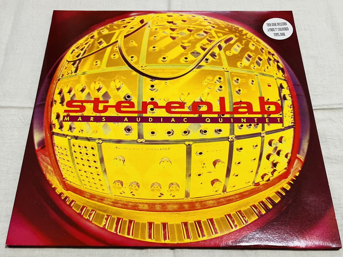 レア★STEREOLAB★ステレオラブ★MARS AUDIAC QUINTET★D-UHF-D05X★限定盤★UK盤★2枚組★7インチ付き★ping pong★wow and flutter拍卖