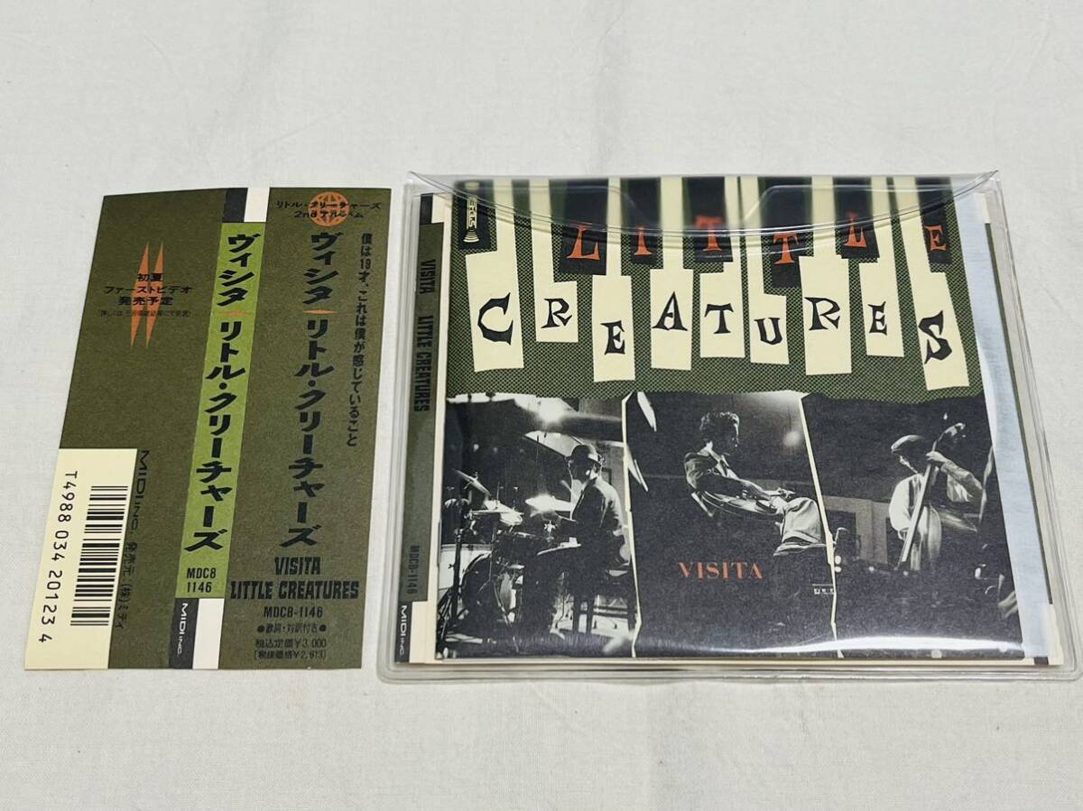 LITTLE CREATURES★リトルクリーチャーズ★VISITA★ヴィシタ★MDC8-1146★帯付き★2ndアルバム★青柳拓次★鈴木正人★栗原務拍卖