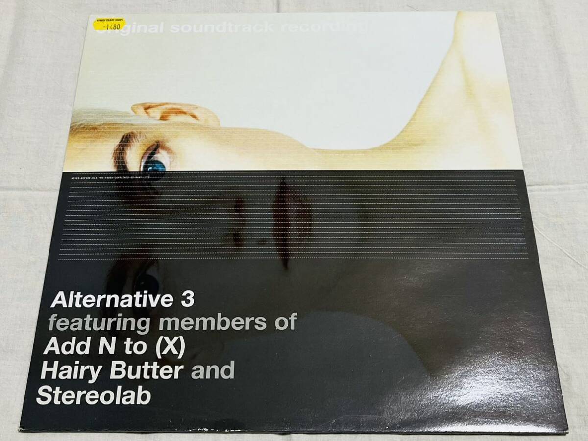 特価★ALTERNATIVE 3 featuring members of Add N to (X) Hairy Butter and stereolab★original soundtrack recording★LLP19★UK盤拍卖
