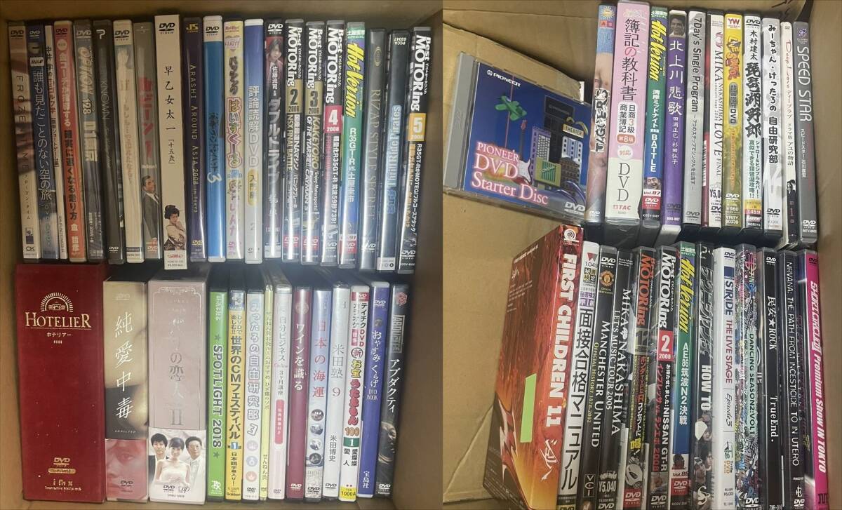 ジャンク DVD 60枚 韓流ドラマ映画 邦画 邦楽 世界ラリー 釣り 音楽 バラエティ まとめて 大量セット カラオケ BOX せどり/47-33拍卖