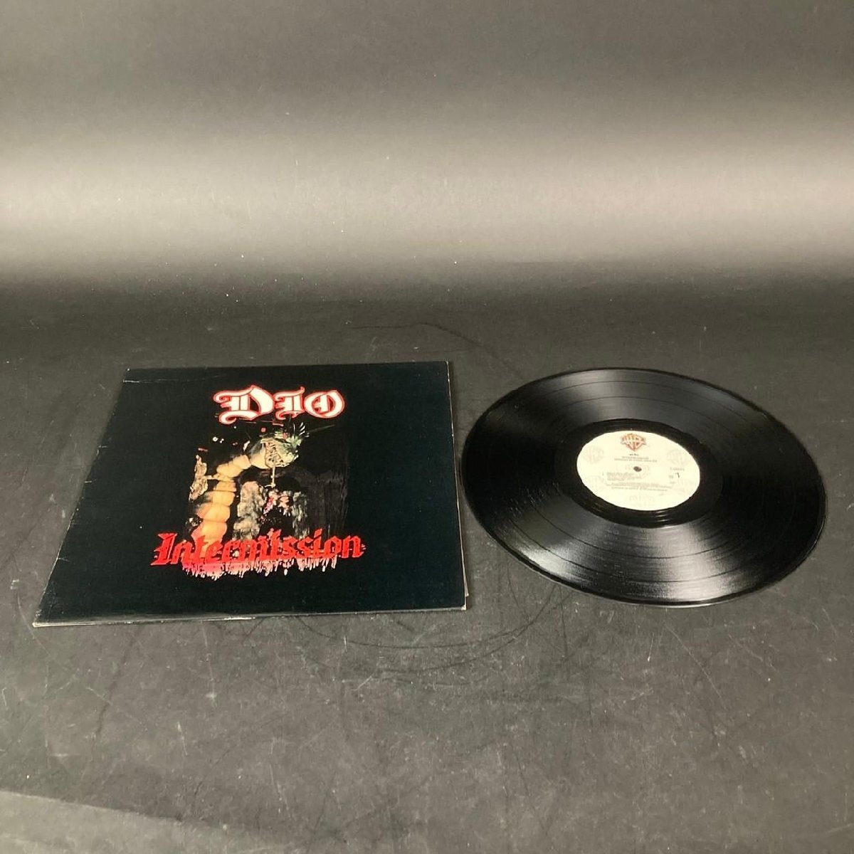 SW1008-3-5-4 現状品 レコード DIO Intermission RONNIE JAMES ロニー・ジェイムズ・ディオ 帯なし 80サイズ拍卖
