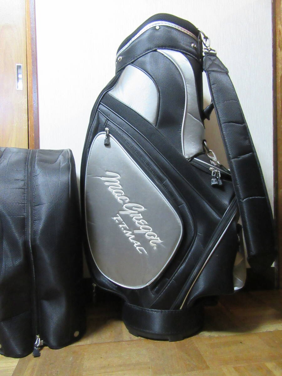 ★☆★マクレガー★T.T.MAC★ゴルフバック★ブラック/シルバー★☆★拍卖