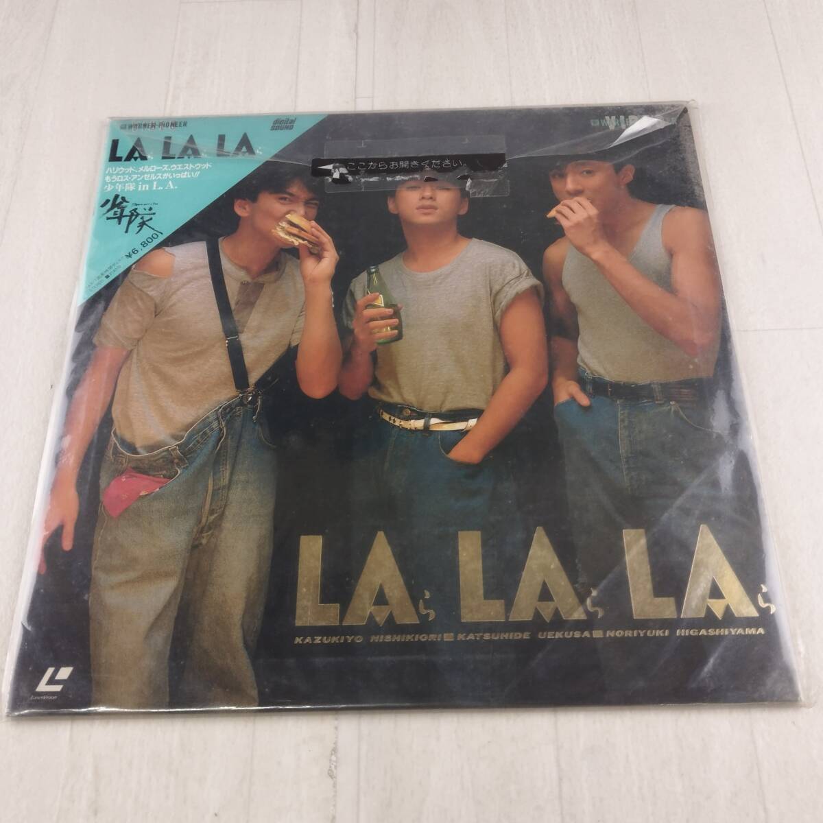 4LD1 LD レーザーディスク 少年隊 LA LA LA拍卖