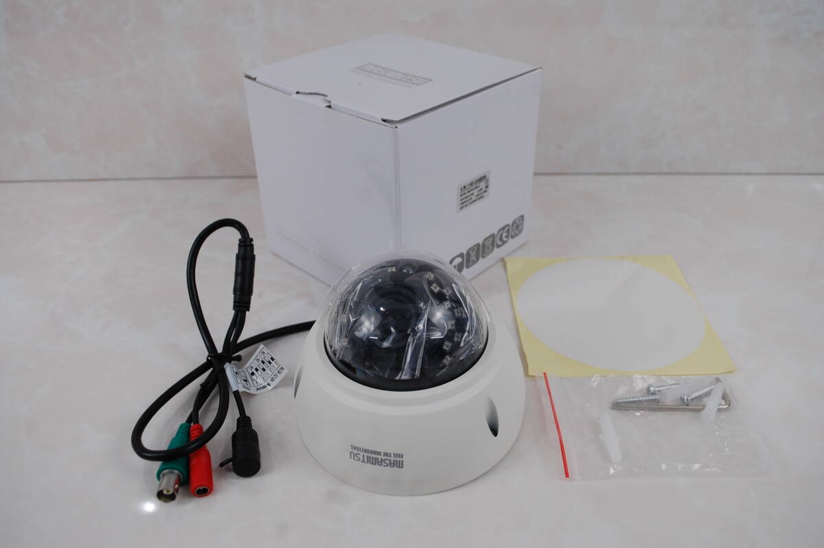 001【数量限定・特別価格】新品・未使用品・即納■プロ仕様 防犯カメラドーム型 5メガピクセル(500万画素) 【AHD/HDTVI/HDCVI/CVBS】拍卖