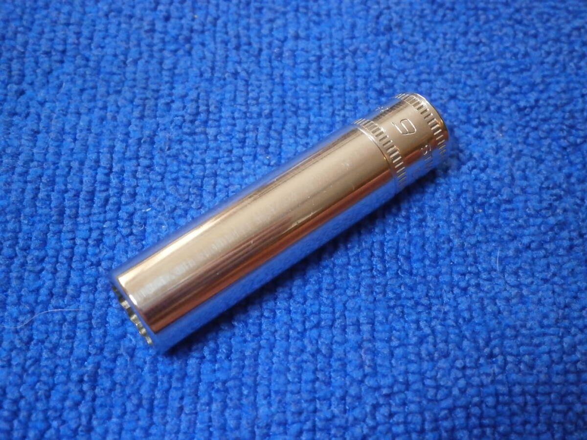 Snap-on スナップオン 9mm ディープ ソケット STMMD9 差込1/4sq (6.3mm) 12角 12ポイント ディープ ロング拍卖