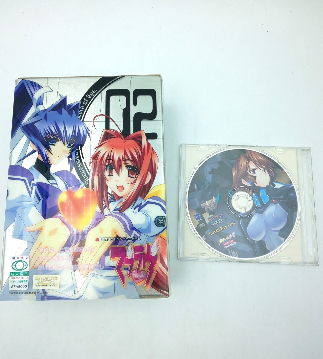 ☆マブラヴ 02 超王道学園アドベンチャーゲーム age 、おまけつき☆拍卖