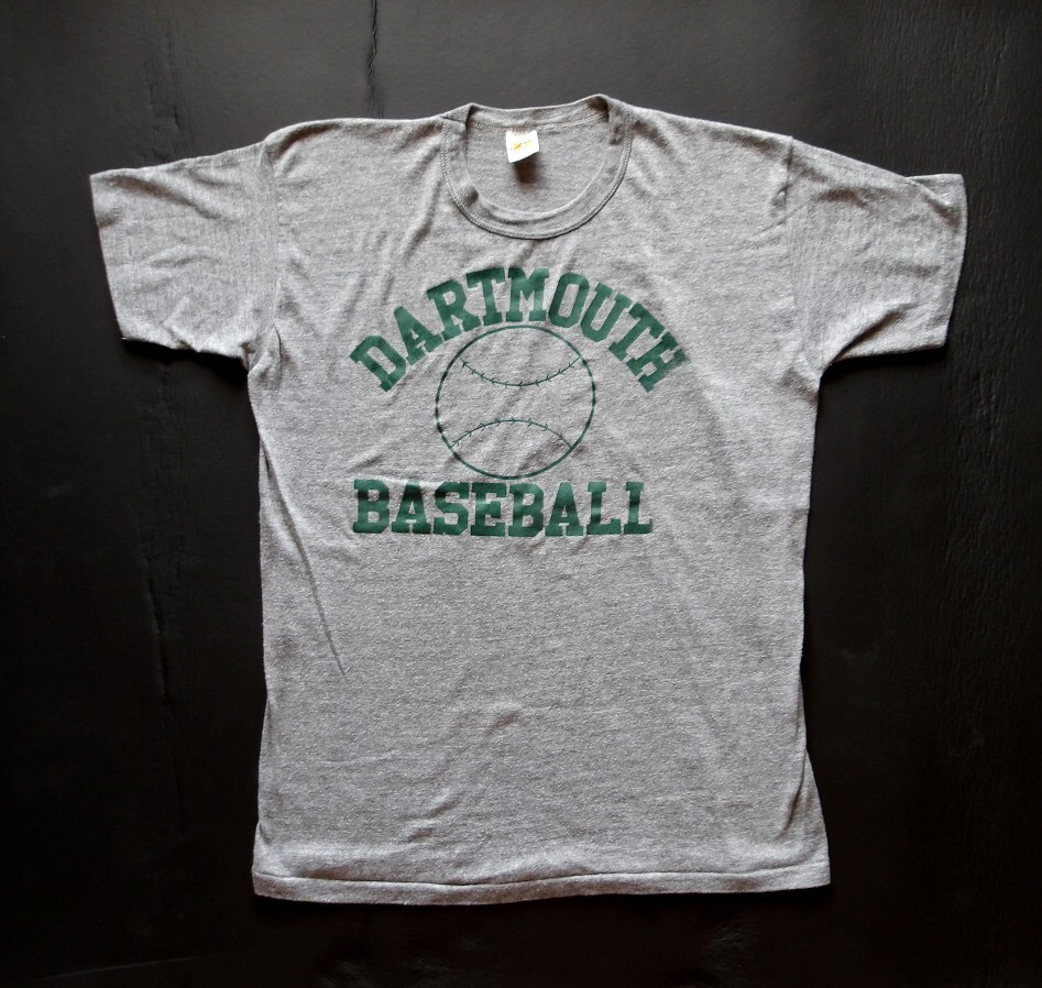 即決 70's 80's ヴィンテージ アメリカ製 ダートマス ラッセル ゴールドタグ トライブレンド Tシャツ VINTAGE DARTMOUTH RUSSELL USA拍卖