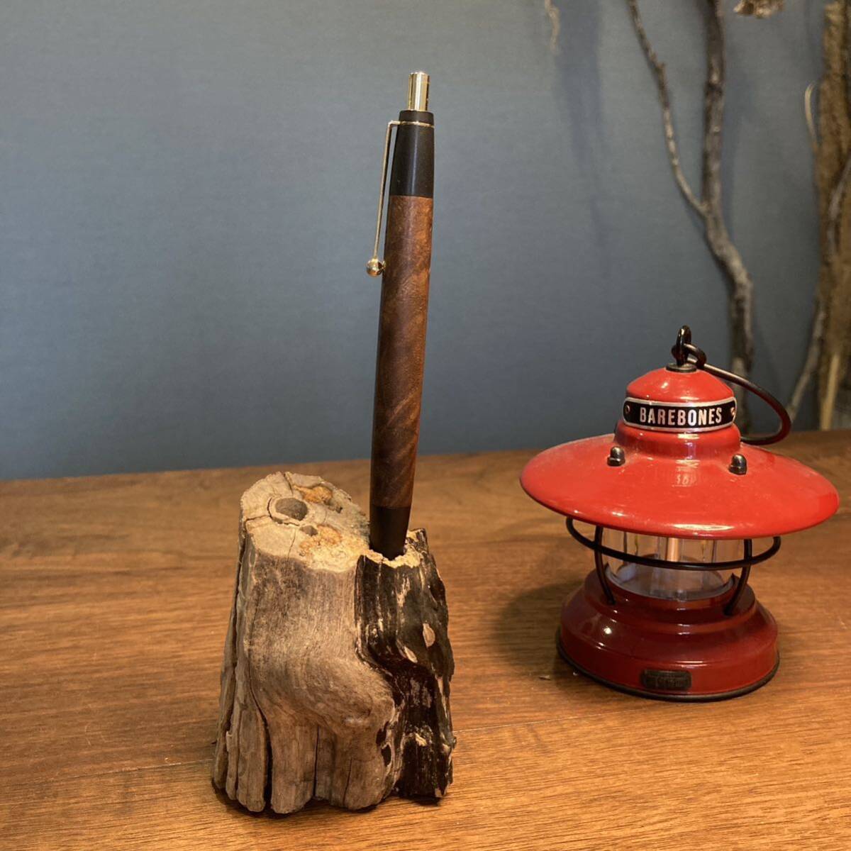 13 おしゃれなペン立て風〜流木、天然物、インテリア、オブジェ拍卖