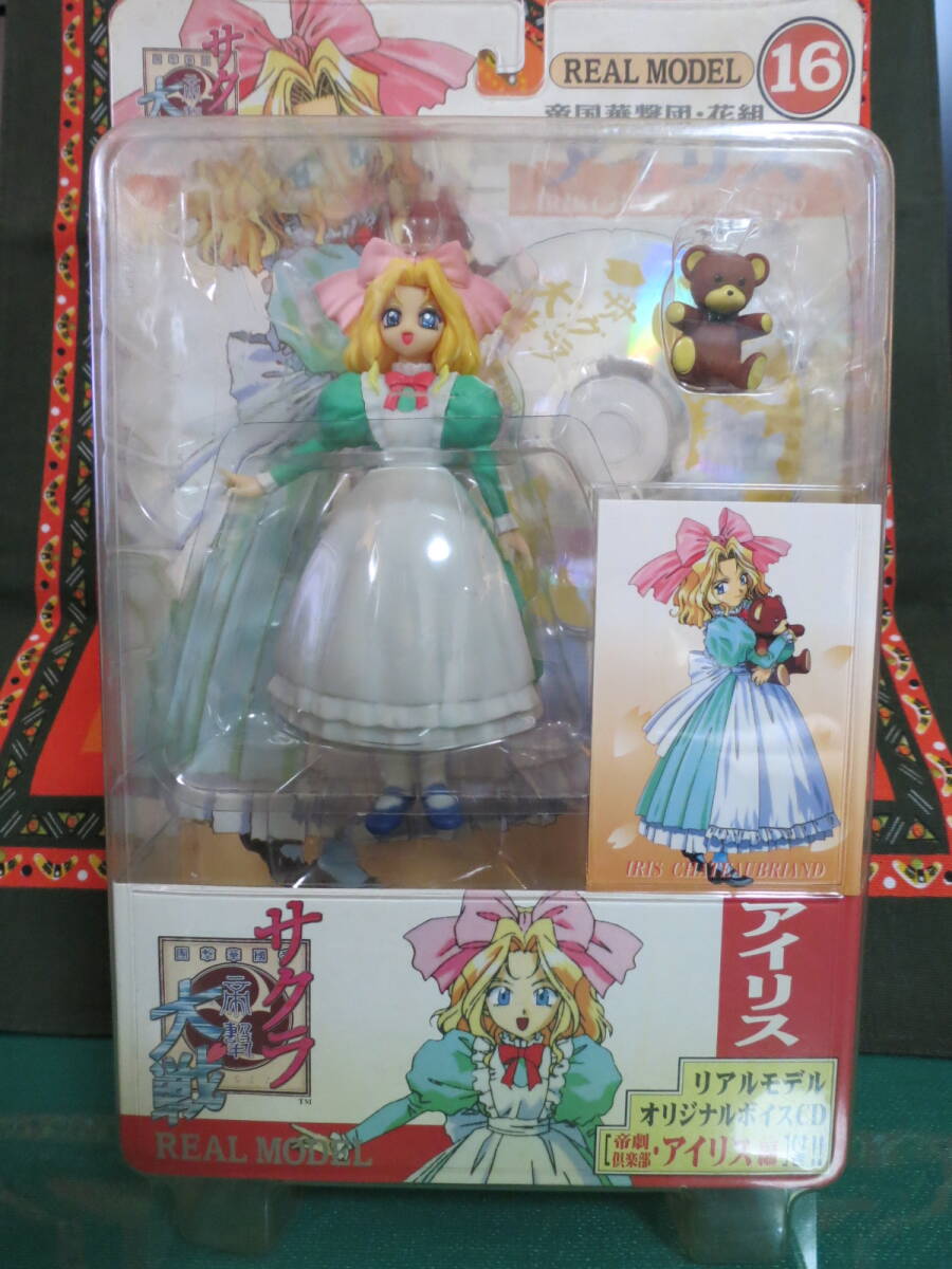 ◆『サクラ大戦』 リアルモデルフィギュア 16 アイリス 保管未開封※パッケージイタミ◆拍卖