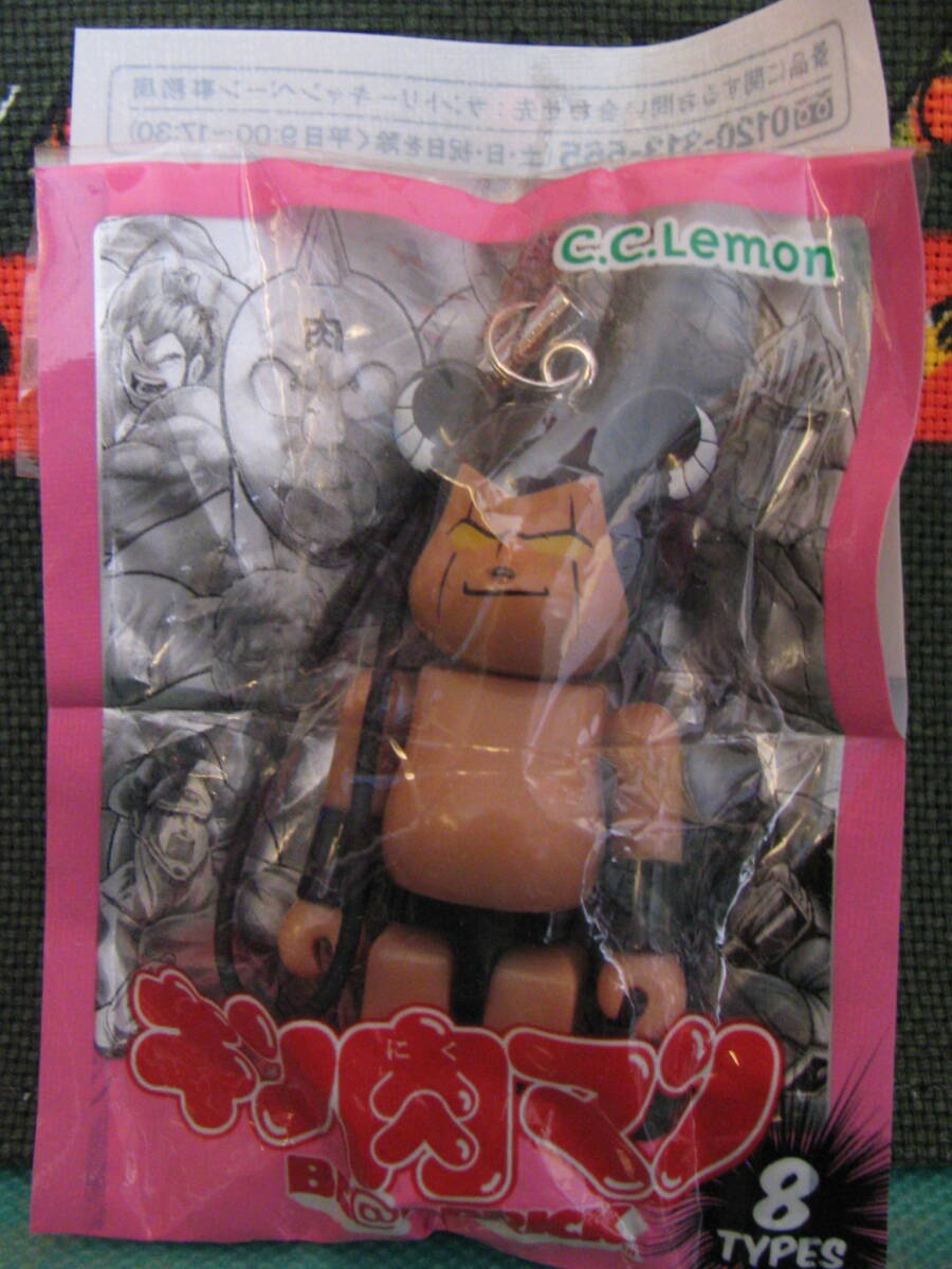 ◆C.C.レモン×ベアブリック×キン肉マンストラップ バッファローマン 保管未使用品◆拍卖