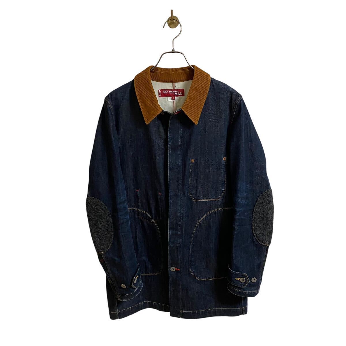 【JUNYA WATANABE COMME des GARCON ジュンヤワタナベ コムデギャルソン リーバイス Levi's デニム コート カバーオール S AD2012】拍卖