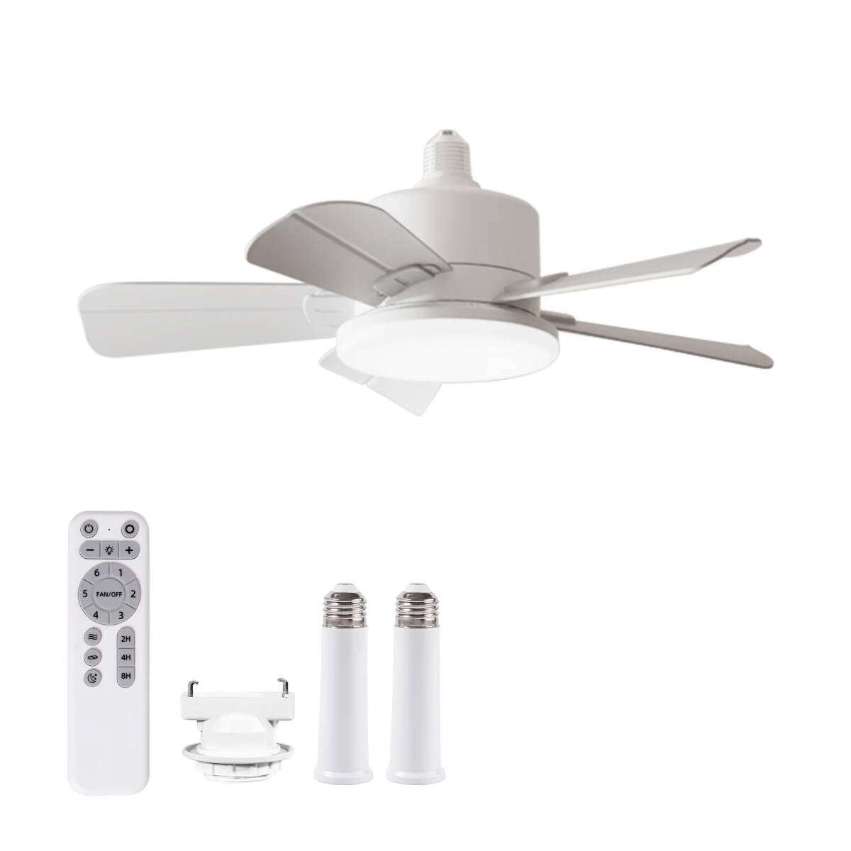 LEDシーリングファンライト 6階段風量調整 サーキュレーション効果 DCモーター リモコン付き 引掛けモデル付き拍卖