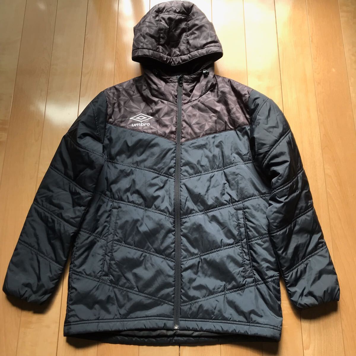 アンブロ フーデッドジャケット 137-6-330 メンズ L ネイビー拍卖