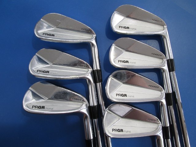 GK三好◆ 572 【訳あり】 プロギア◆PRGR TUNE 01 CB◆N.S.PRO MODUS3 TOUR 125◆S◆4-9・P◆7本◆プロギア・チューン◆操作性とやさしさ拍卖