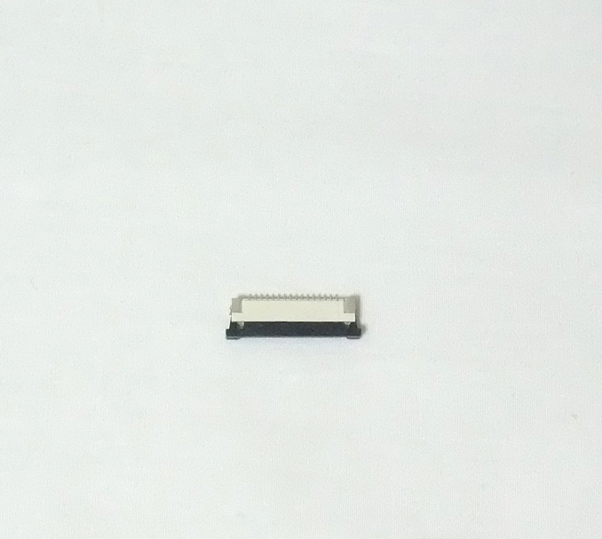 フレキシブルフラットケーブル基板取付用コネクタ1mmピッチ16ピン2個セット(スライドロック式、下接点、FFC、FPC、新品)拍卖