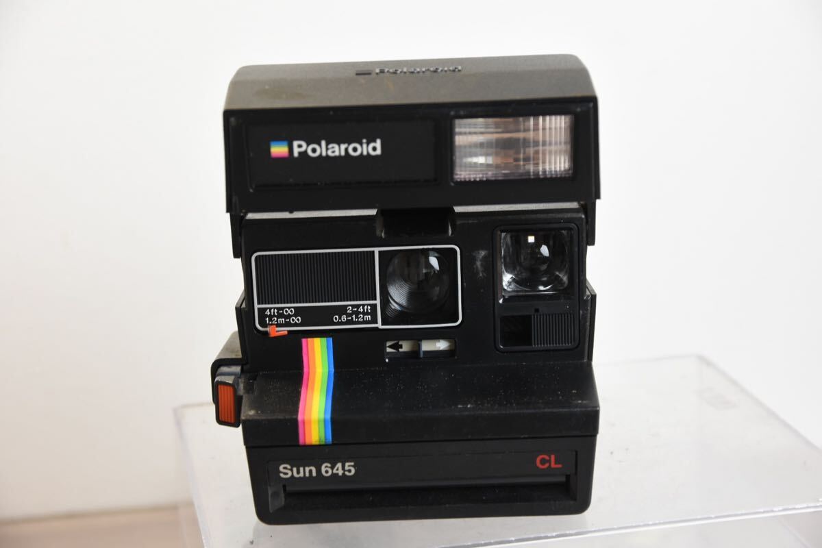 Polaroid ポラロイドカメラ インスタントカメラ SUN 645 Y15拍卖
