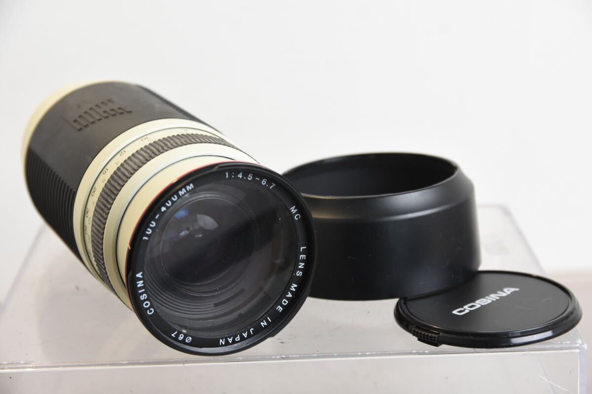 レンズ LENS COSINA コシナ F4.5-6.7 100-400mm MC X12拍卖