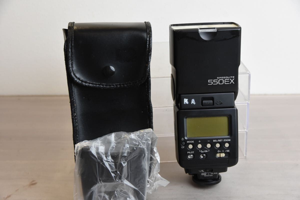 Canon キャノン ストロボ SPEEDLITE 550EX X28拍卖