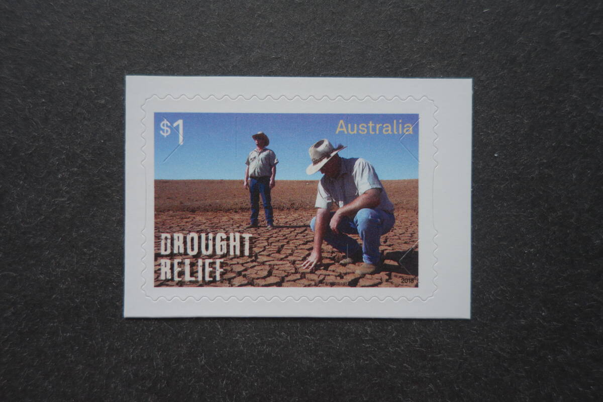 外国切手: オーストラリア切手「干ばつ救済」 1種完 未使用拍卖