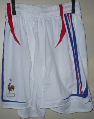 美品 adidas【アディダスジャパン(株)】製2005-07フランス代表ユニフォームパンツ M ドイツワールドカップW杯時拍卖