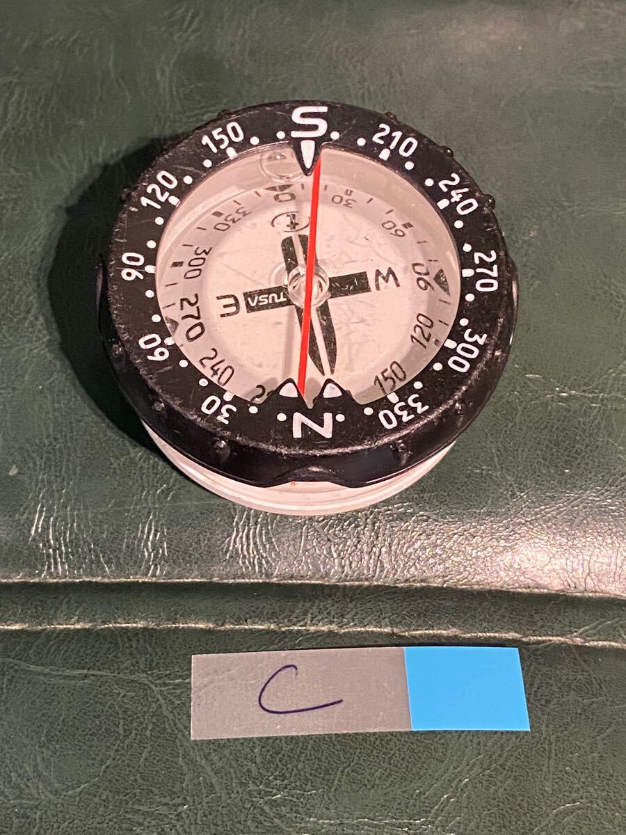 TUSA ダイビング コンパス 気泡あり中古C拍卖