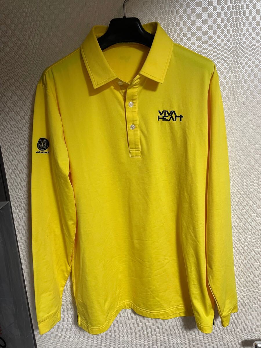 ビバハート長袖ストレッチポロシャツ52拍卖