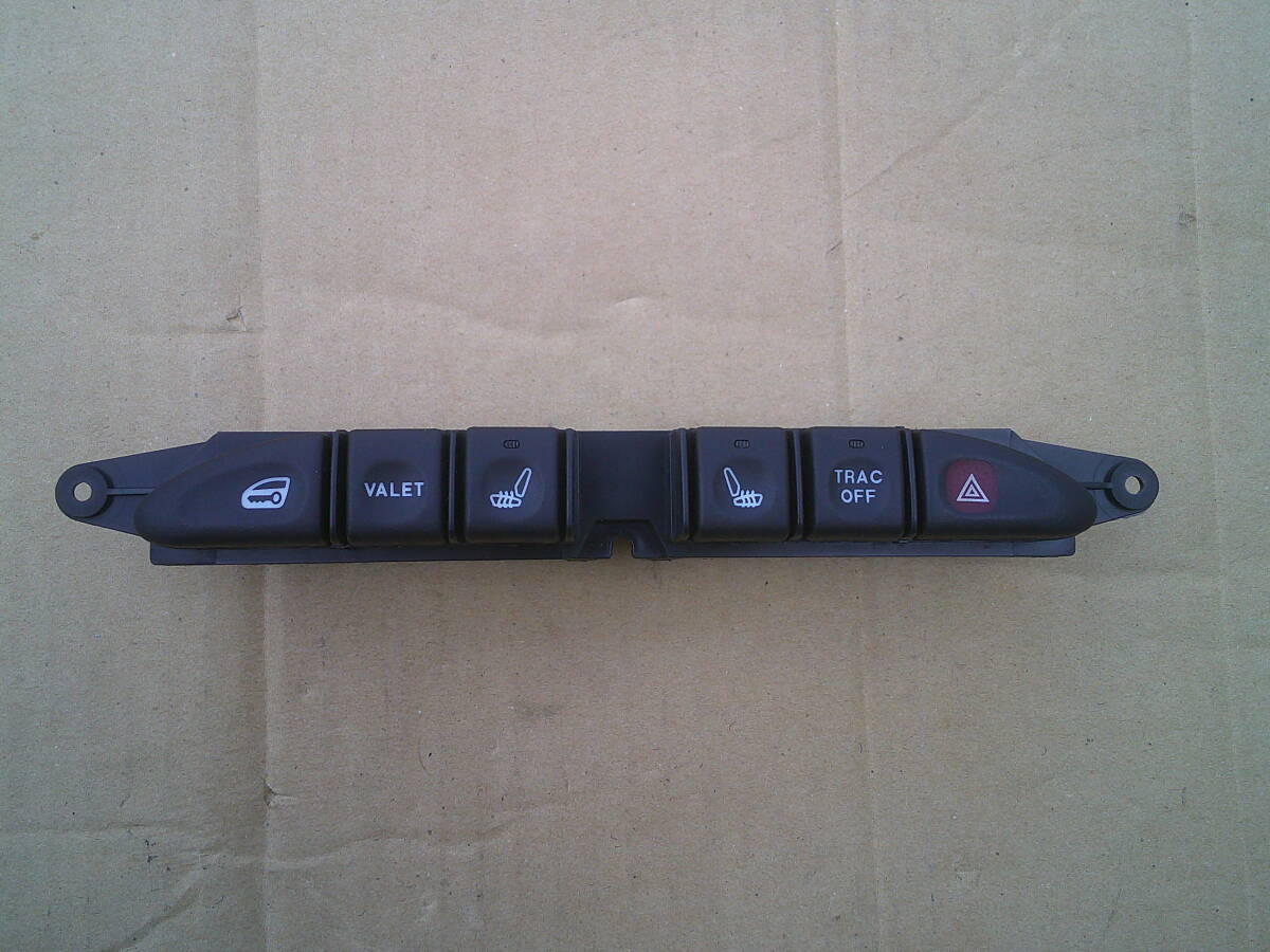 ★ ジャガー X308 XJ シートヒータースイッチ ハザードスイッチ ★ XJ8 JLGC拍卖